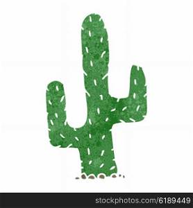 retro cartoon cactus