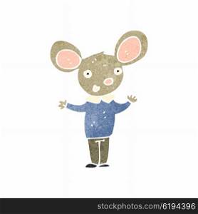 retro cartoon mouse