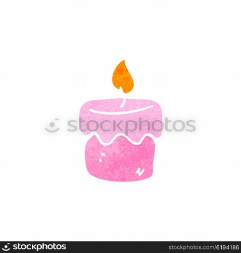 retro cartoon scented candles