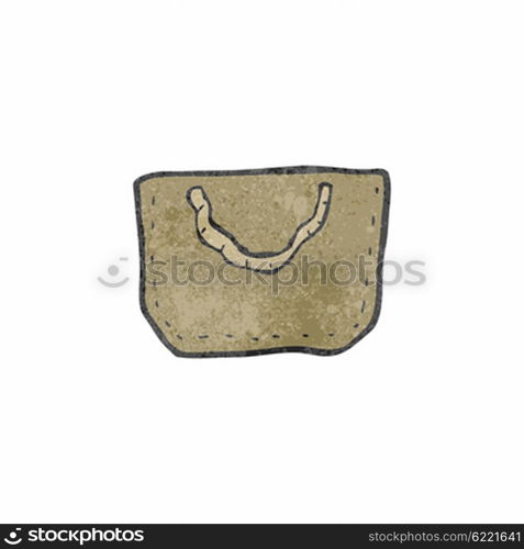 Retro cartoon with texture. Isolated on White.