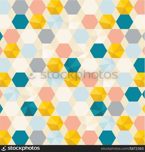 Retro cells pattern background, vector