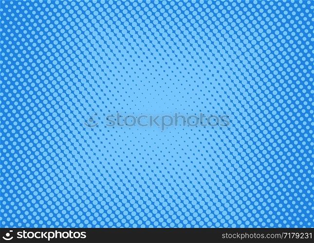 retro comic blue background raster gradient halftone, stock vector illustration eps 10
