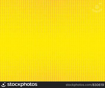 retro comic yellow and orange background raster gradient halftone pop art retro style