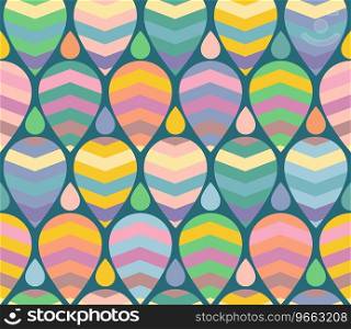 Retro funny pattern for holidays Royalty Free Vector Image