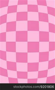 Retro Groovy Wavy Psychedelic Checkerboard Check Y2K 90s Phone Case Background Stationary Fashion Textile Repeat Pattern
