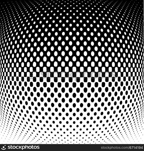 retro halftone dots