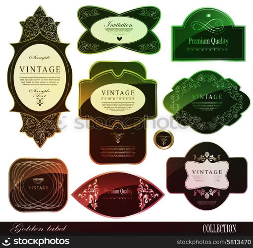 Retro label/can be used for invitation, congratulation or website layout vector