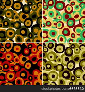 Retro pattern, seamless, vector
