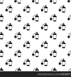 Retro perfume pattern seamless in simple style vector illustration. Retro perfume pattern vector