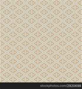 Retro seamless pattern. Beige wallpaper abstract. Vector background.