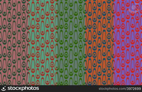 Retro seamless pattern with chain. Simple colorful vector ornament for textile, prints, wallpaper, wrapping paper, web etc. Available in EPS