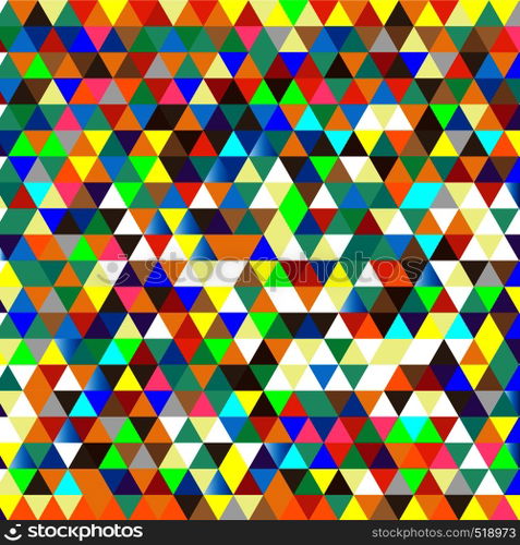 Retro Triangle Vector Pattern close up background. Retro Triangle Vector Pattern