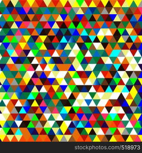 Retro Triangle Vector Pattern close up background. Retro Triangle Vector Pattern