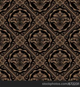 retro wallpaper, modern stylish texture and vintage graphic design for seamless pattern background, vector illustration
