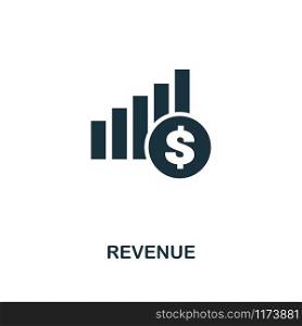 Revenue icon. Premium style design from crowdfunding collection. UX and UI. Pixel perfect revenue icon. For web design, apps, software, printing usage.. Revenue icon. Premium style design from crowdfunding icon collection. UI and UX. Pixel perfect revenue icon. For web design, apps, software, print usage.