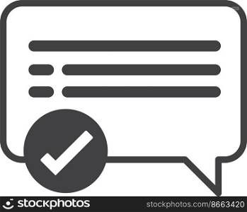 review illustration in minimal style isolated on background