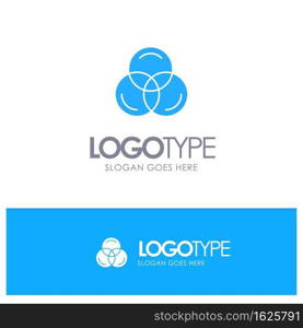 Rgb, Color, Web Blue Logo vector