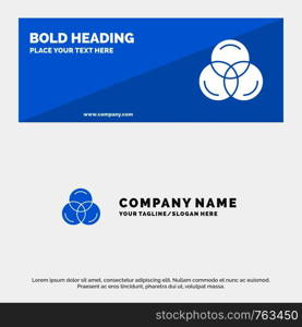 Rgb, Color, Web SOlid Icon Website Banner and Business Logo Template