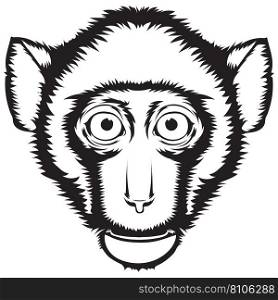 Rhesus monkey Royalty Free Vector Image