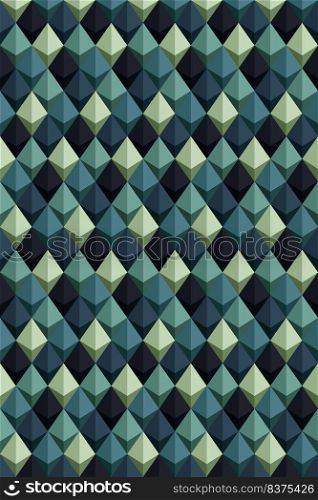 Rhombus pattern on colorful gradient background. Abstract design template for Brochure, Flyer, Poster, leaflet, Annual report, Book cover. Vector illustration