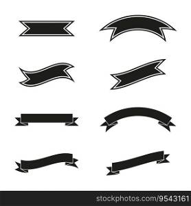 Ribbon banners, template labels set. Vector illustration. EPS 10. Stock image.. Ribbon banners, template labels set. Vector illustration. E