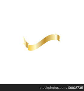 ribbon logo symbol and icon template