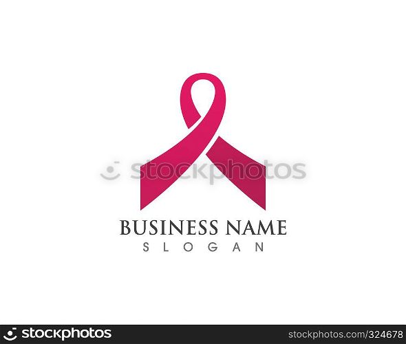 Ribbon logo symbols and icons template
