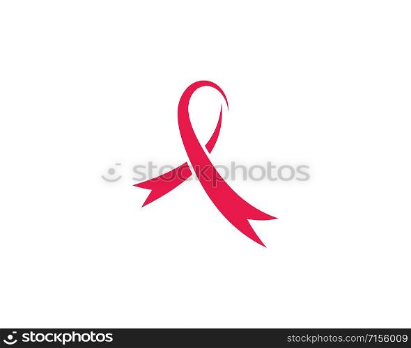 ribbon logo vector icon template