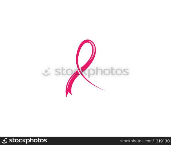 Ribbon symbol vector icon illustration