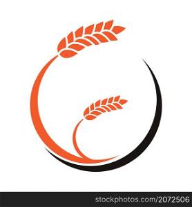 Rice logo template vector icon design