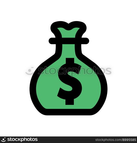 Rich money icon line isolated on white background. Black flat thin icon on modern outline style. Linear symbol and editable stroke. Simple and pixel perfect stroke vector illustration.