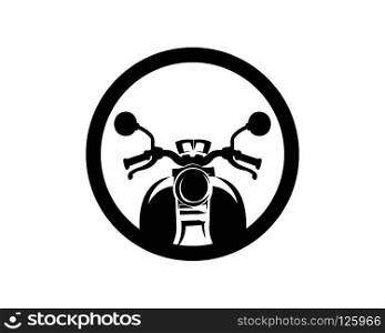 Rider vector and classic motor Bikers