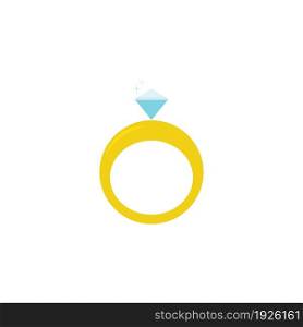 Ring, jewellery icon logo vector design