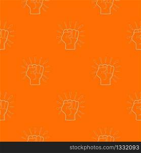 Riot pattern vector orange for any web design best. Riot pattern vector orange