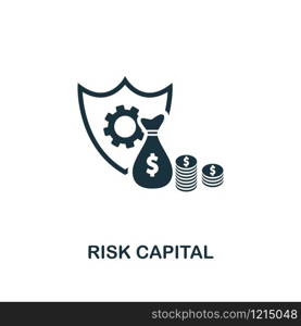 Risk Capital icon. Creative element design from risk management icons collection. Pixel perfect Risk Capital icon for web design, apps, software, print usage.. Risk Capital icon. Creative element design from risk management icons collection. Pixel perfect Risk Capital icon for web design, apps, software, print usage