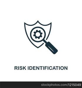 Risk Identification icon. Creative element design from risk management icons collection. Pixel perfect Risk Identification icon for web design, apps, software, print usage.. Risk Identification icon. Creative element design from risk management icons collection. Pixel perfect Risk Identification icon for web design, apps, software, print usage