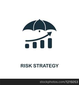 Risk Strategy icon. Creative element design from risk management icons collection. Pixel perfect Risk Strategy icon for web design, apps, software, print usage.. Risk Strategy icon. Creative element design from risk management icons collection. Pixel perfect Risk Strategy icon for web design, apps, software, print usage