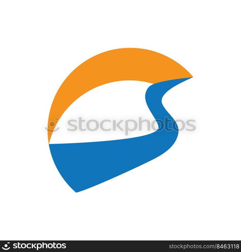 River vector icon illustration logo design