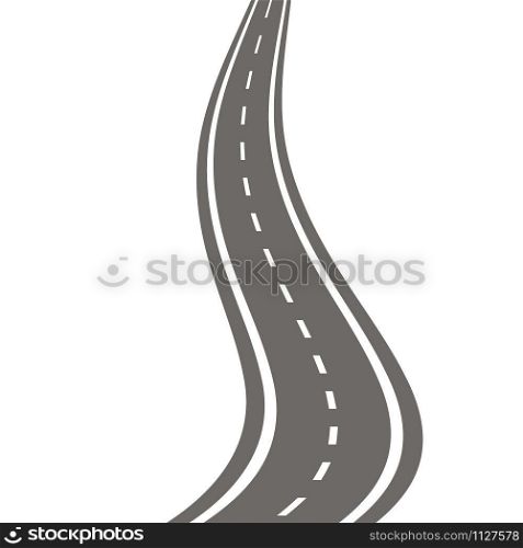 Road icon vector