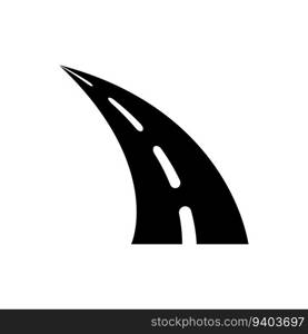 road icon vector template illustration logo design