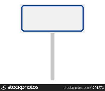 Road sign of Japan on white