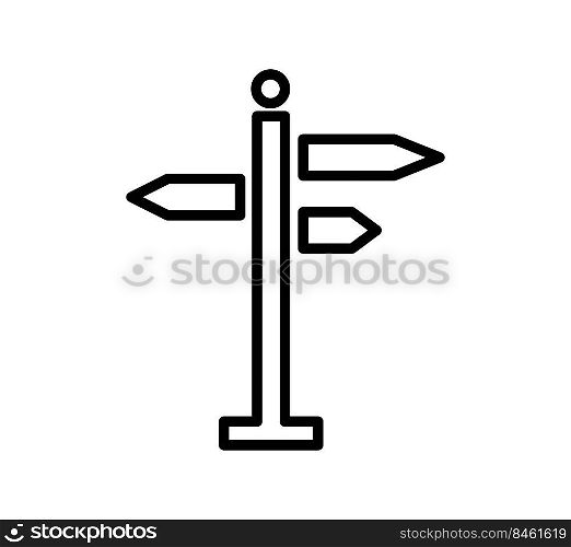 Road sign travel logo design template