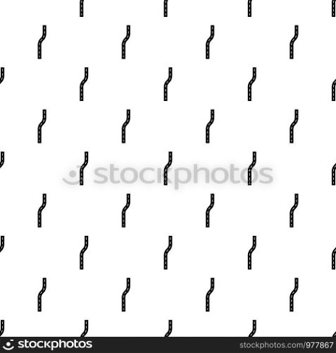 Road to rightpattern vector seamless repeating for any web design. Road to right pattern vector seamless