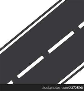 roadway vector illustration design template web