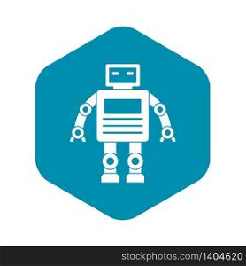 Robot icon. Simple illustration of robot vector icon for web. Robot icon, simple style