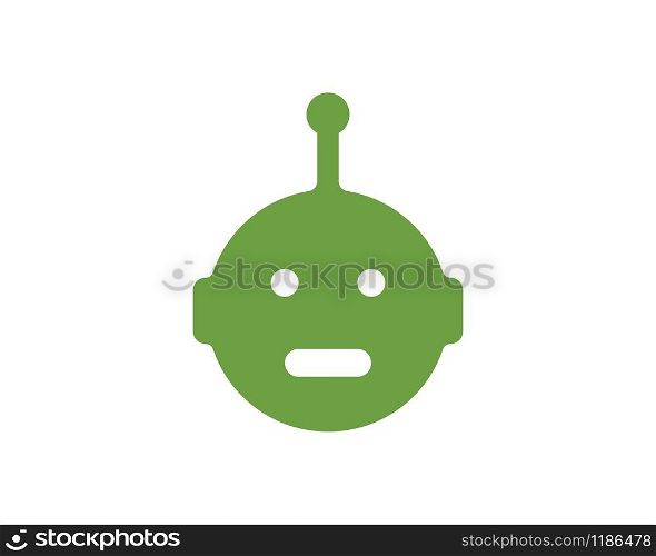 robot icon vector illustration design template