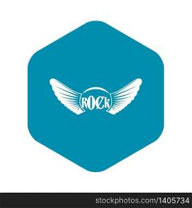 Rock icon. Simple illustration of rock vector icon for web. Rock icon, simple style