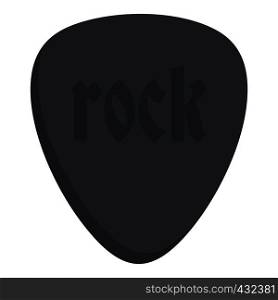 Rock stone icon flat isolated on white background vector illustration. Rock stone icon isolated