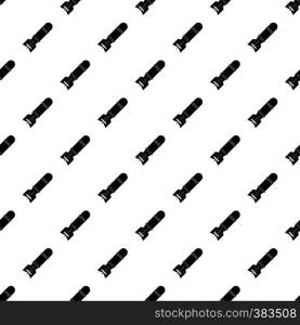 Rocket bomb pattern. Simple illustration of rocket bomb vector pattern for web. Rocket bomb pattern, simple style