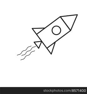 Rocket icon. Spaceship rocket. Spaceship launch. Vector illustration. Stock image. EPS 10.. Rocket icon. Spaceship rocket. Spaceship launch. Vector illustration. Stock image. 